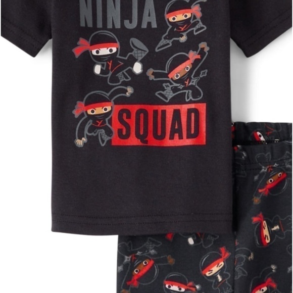 Children’s place Ninja squad snug fit cotton pajamas size 2T New! pajama set - Picture 1 of 3